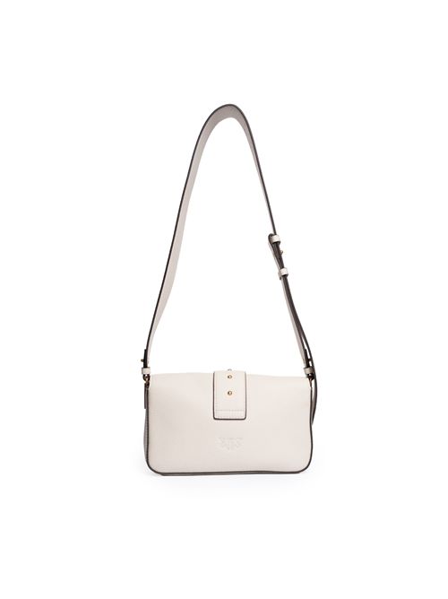 Borsa Love One Mini Slouchy in pelle Bianco PINKO | 104340 A2OXZ14Q